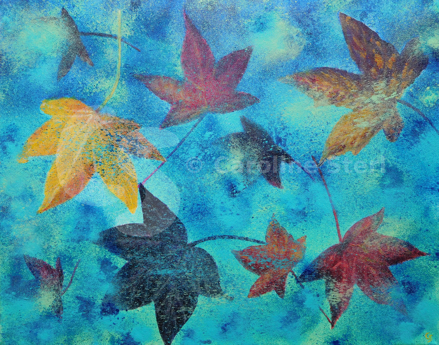 Painting: Autumn Leaves 1
